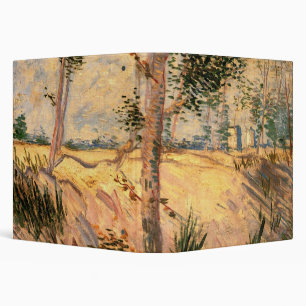 Tree in a Field on a Sunny Day by Vincent van Gogh Binder