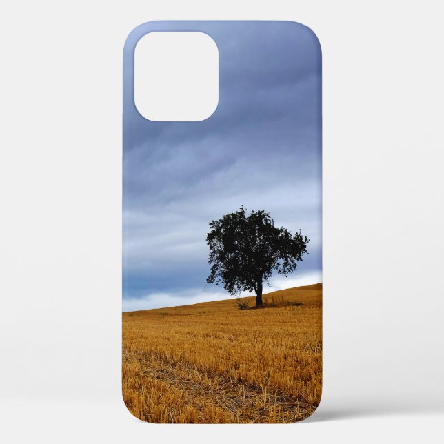 Tree in a wheat field Case-Mate iPhone case (Back)