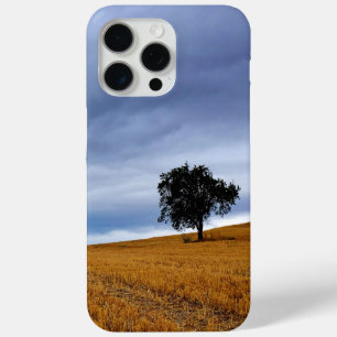 Tree in a wheat field iPhone 15 pro max case