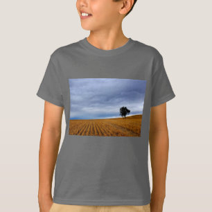 Tree in a wheat field T-Shirt