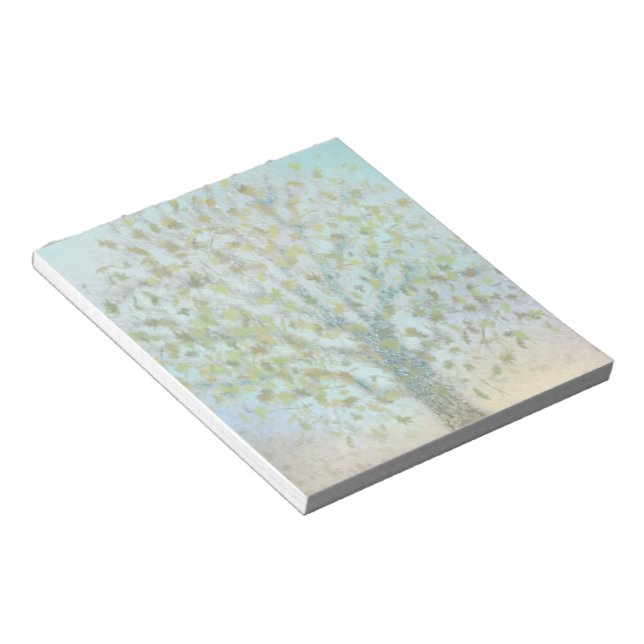 Tree In Autumn Notepad (Angled)