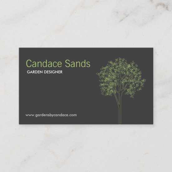 Tree Service Business Cards & Profile Cards | Zazzle CA