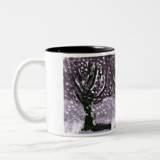 Tree in Snow mug