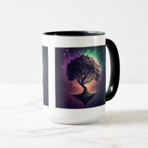 Tree in Space Combo Mug, 15 oz  Mug