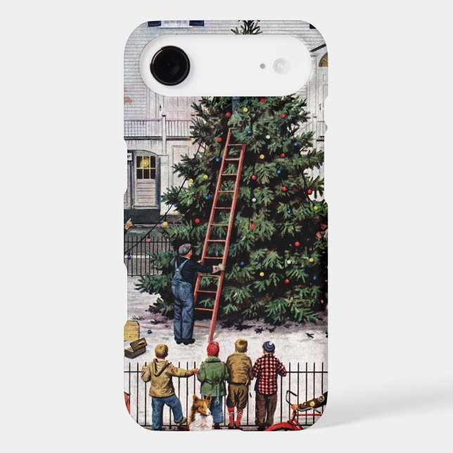 Tree in Town Square Case-Mate iPhone Case (Back)