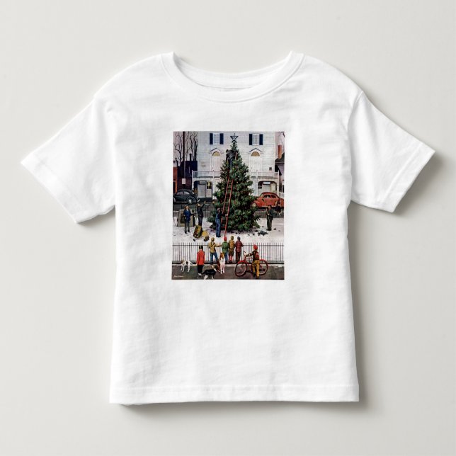 Tree in Town Square Toddler T-shirt (Front)