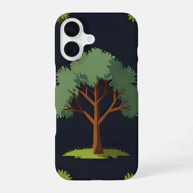 tree iPhone 16 case (Back)