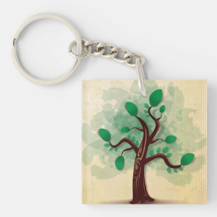 Tree Keychain