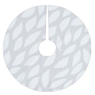 tree leave brushed polyester tree skirt