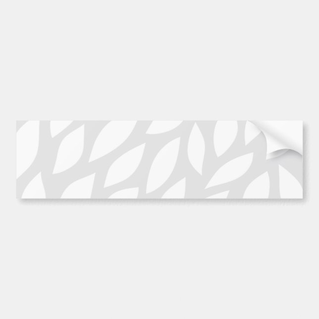 tree leave bumper sticker (Front)