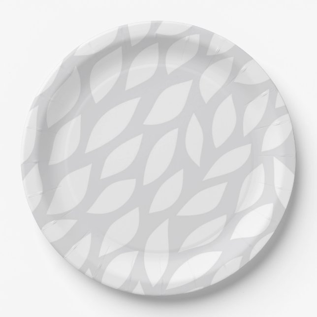 tree leave paper plate (Front)