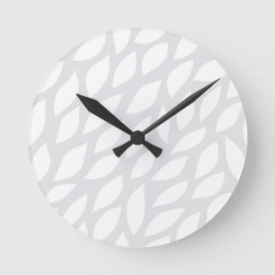 tree leave round clock