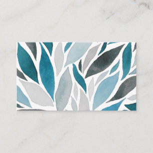 tree leaves appointment card