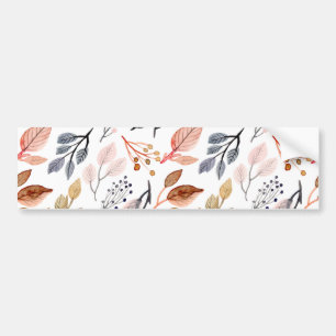 tree leaves bumper sticker