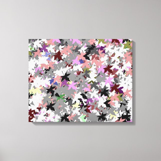 TREE LEAVES CANVAS PRINT (Front)