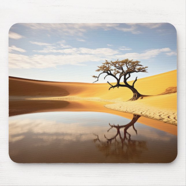 Tree Life Enchanting Tranquil Nature  Mouse Pad (Front)