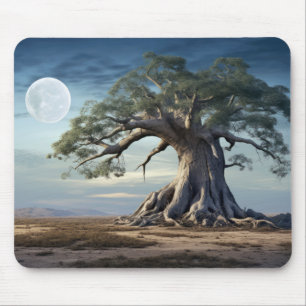 Tree Life Enchanting Tranquil Nature Mouse Pad