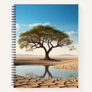 Tree Life Enchanting Tranquil Nature  Notebook