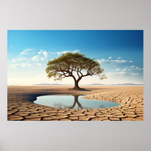 Tree Life Enchanting Tranquil Nature Poster