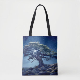 Tree Life Enchanting Tranquil Nature  Tote Bag
