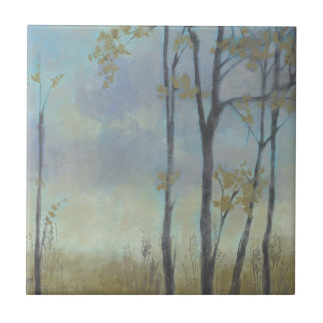 Tree-Lined Wheat Grass I Tile (Front)