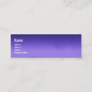 TREE LOVE blue 2 Mini Business Card