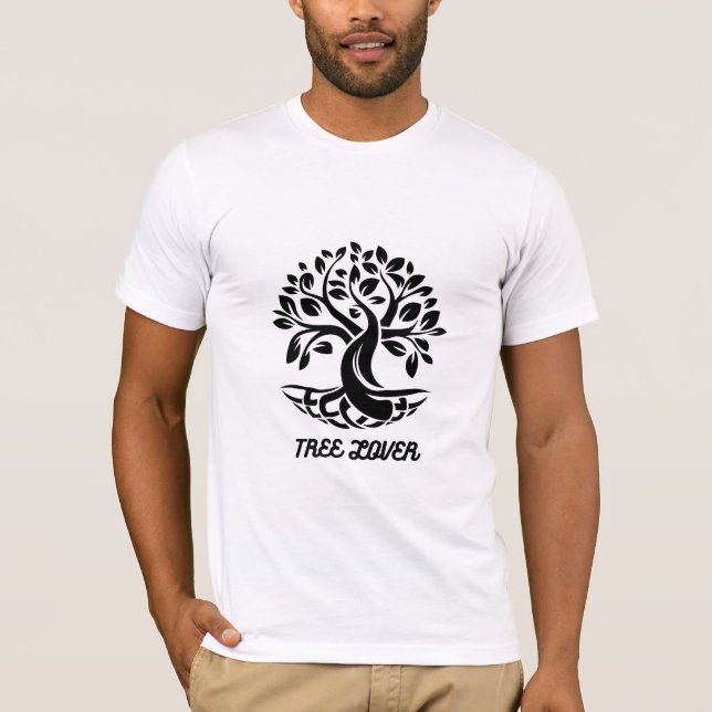 Tree Lover Nature Quote T-Shirt – Nature & Forest  (Front)