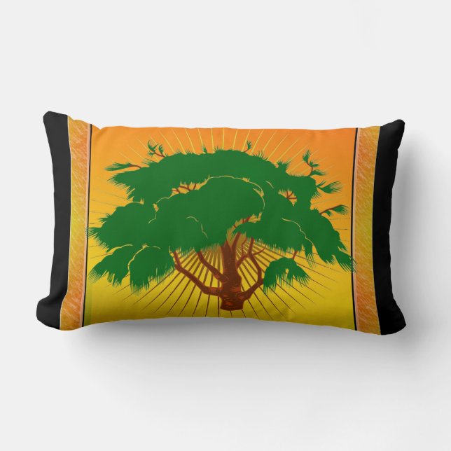 Tree Lumbar Pillow (Front)