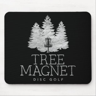 Tree Magnet Disc Golf Mouse Pad