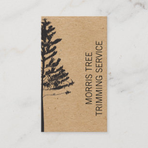 Tree Maintenance   Landscaping   Gardener Business Card