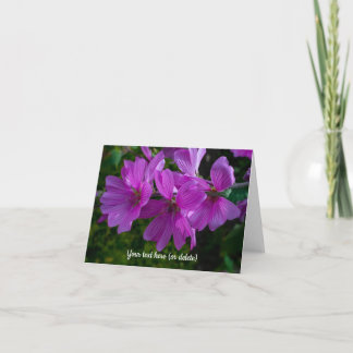 Tree Mallow Greeting card