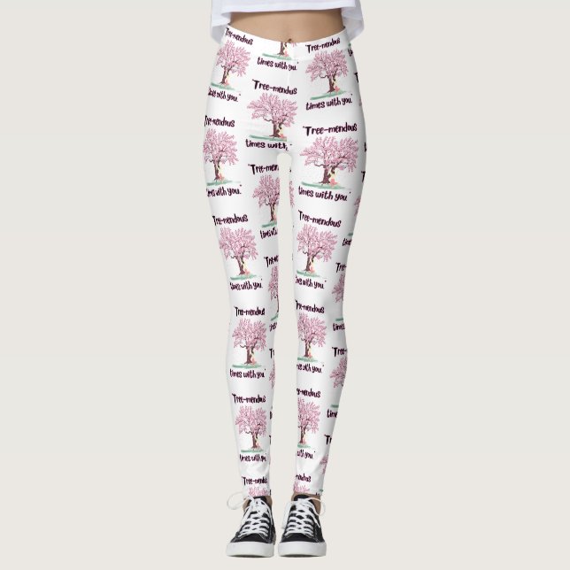TREE MENDUS QUOTE LEGGINGS (Front)