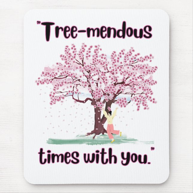 TREE MENDUS QUOTE MOUSE PAD (Front)