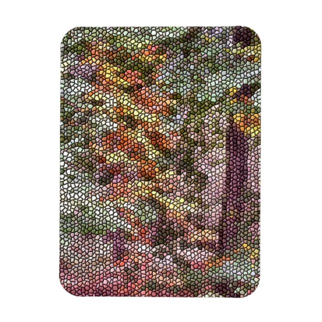 TREE MOSAIC MAGNET (Vertical)
