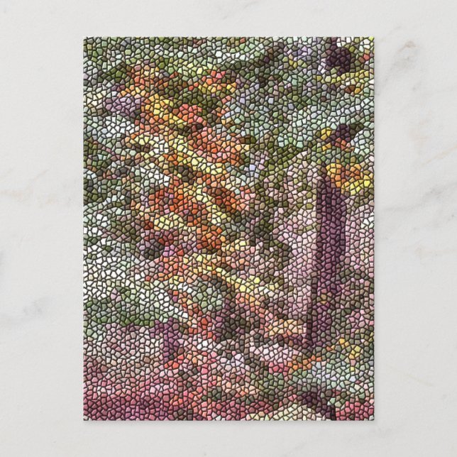 TREE MOSAIC POSTCARD (Front)