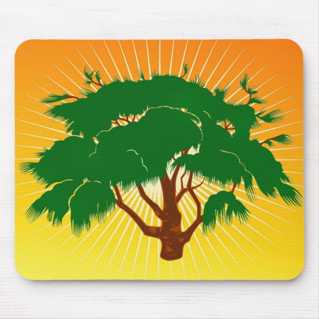 Tree Mouse Pad (Front)