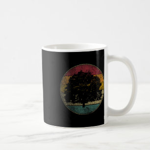 Tree Nature Earth Day Gift Shirt Retro Style Vinta Coffee Mug