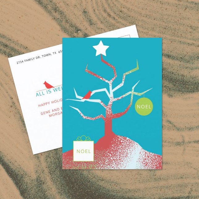 TREE OF ART Holiday Postcard (Creator Uploaded)