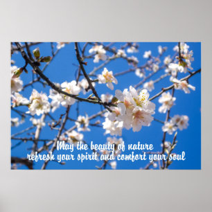 Tree of Flowers inspirational poster