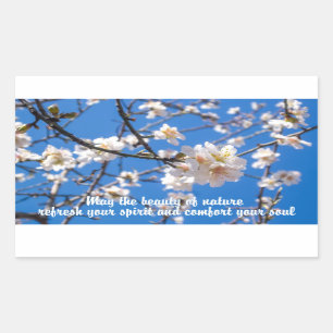 Tree of Flowers inspirational stickers