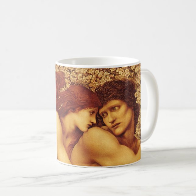 Tree of Forgiveness, Sir Edward Coley Burne-Jones Coffee Mug (Front Right)