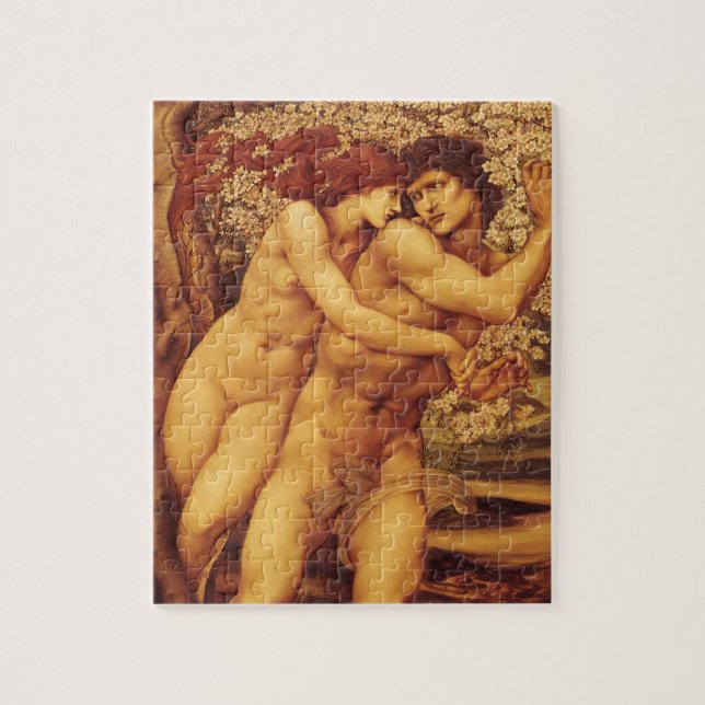 Tree of Forgiveness, Sir Edward Coley Burne-Jones Jigsaw Puzzle (Vertical)