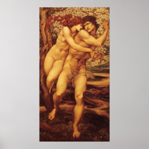 Tree of Forgiveness, Sir Edward Coley Burne-Jones Poster