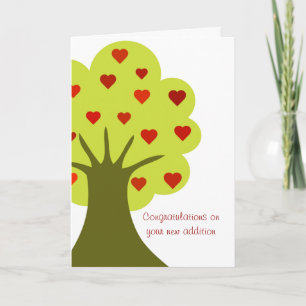 Tree of Hearts Card