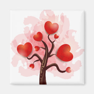 Tree of Hearts Magnet