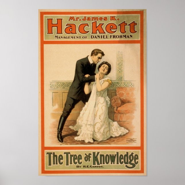 Tree of Knowledge 1898 Poster (Front)