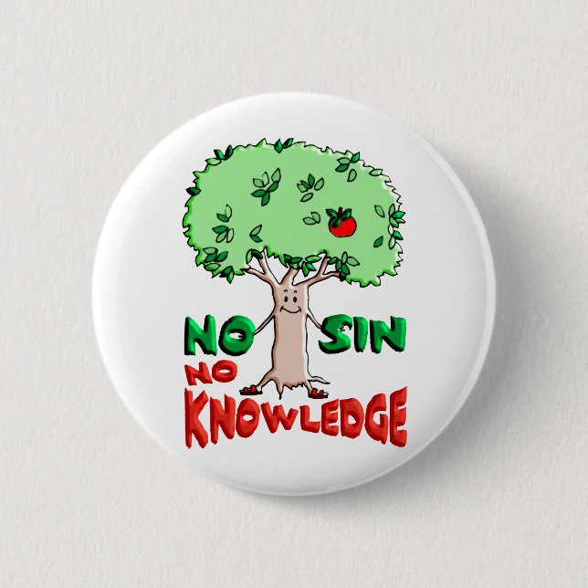 Tree of Knowledge 2 Inch Round Button (Front)