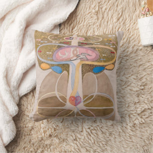 Tree of Knowledge No. 1   Hilma af Klint   Throw Pillow