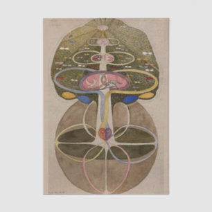 Tree of Knowledge No.1, Hilma af Klint Tissue Paper