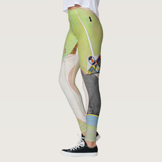 Tree of Knowledge, No.2, 1915 by Hilma af Klint Leggings (Left)